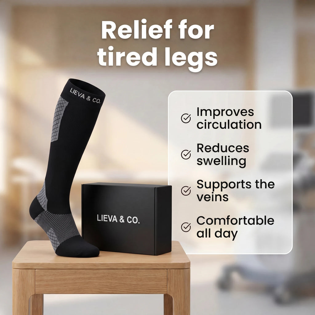 LIEVA & CO. Compression Sock 15-20mmhg